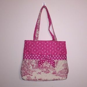 Stylish pink bag